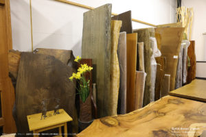天然木工房アールウッドの一枚板ギャラリー