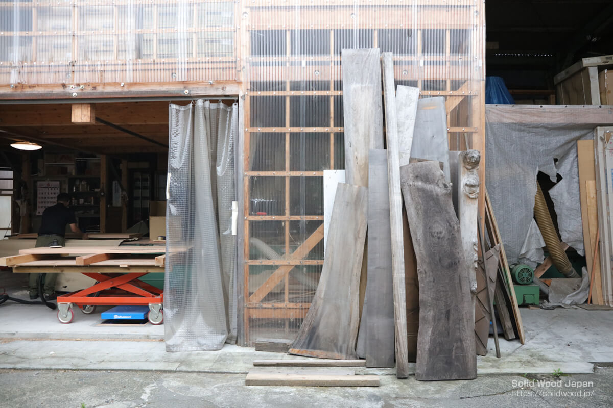 有限会社伊豆木材市場の工房