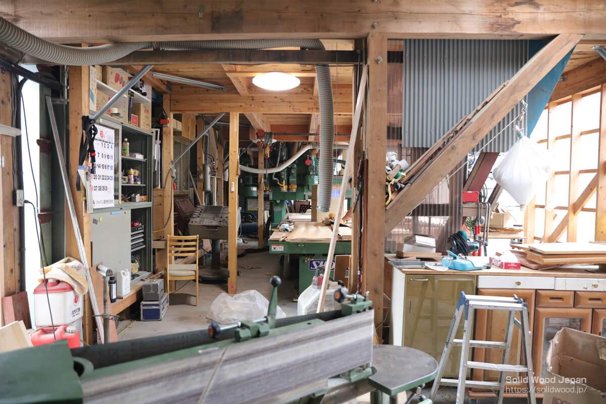 有限会社伊豆木材市場の工房